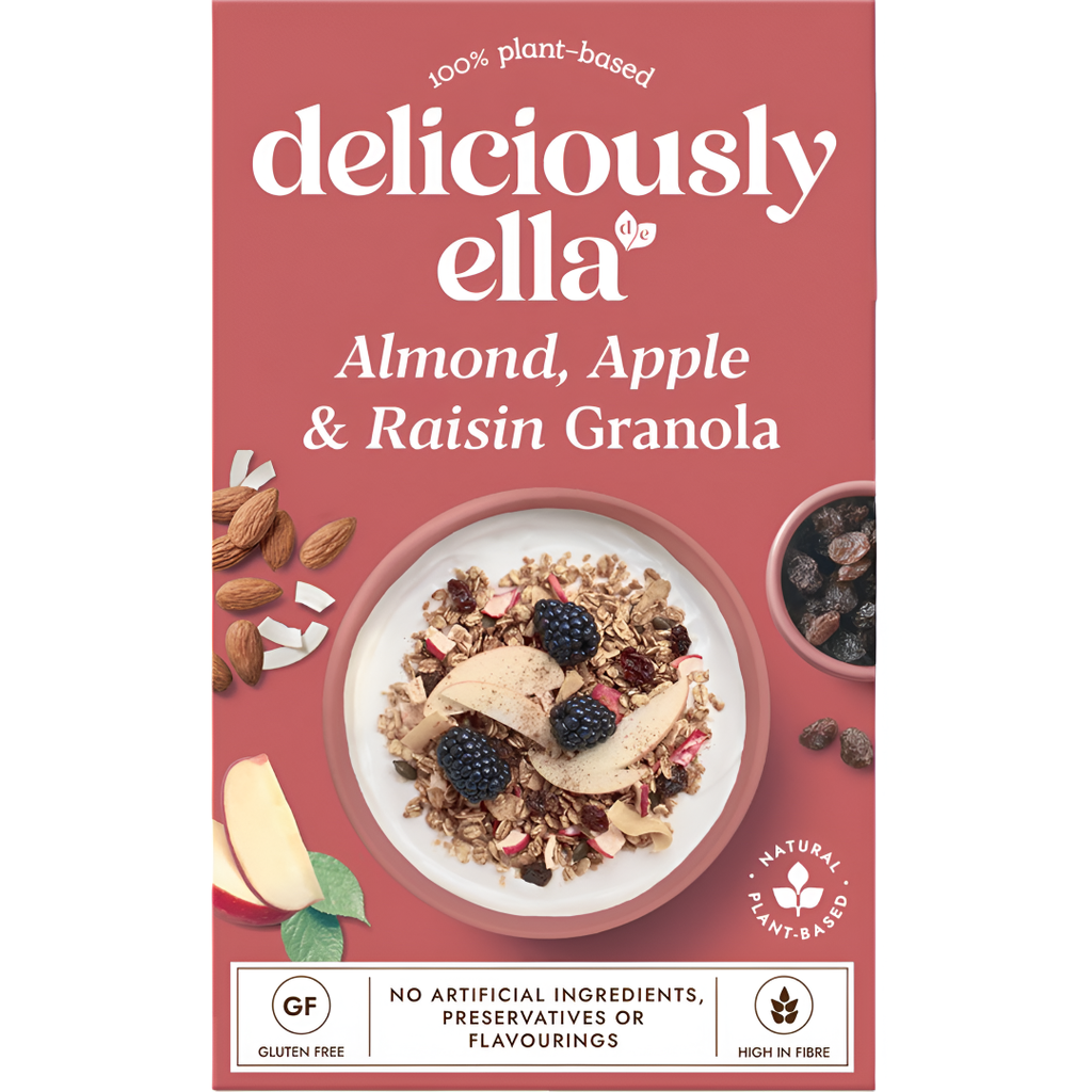 [20% OFF] Deliciously Ella Granola - Apple and Raisin Granola X 6 X 400g