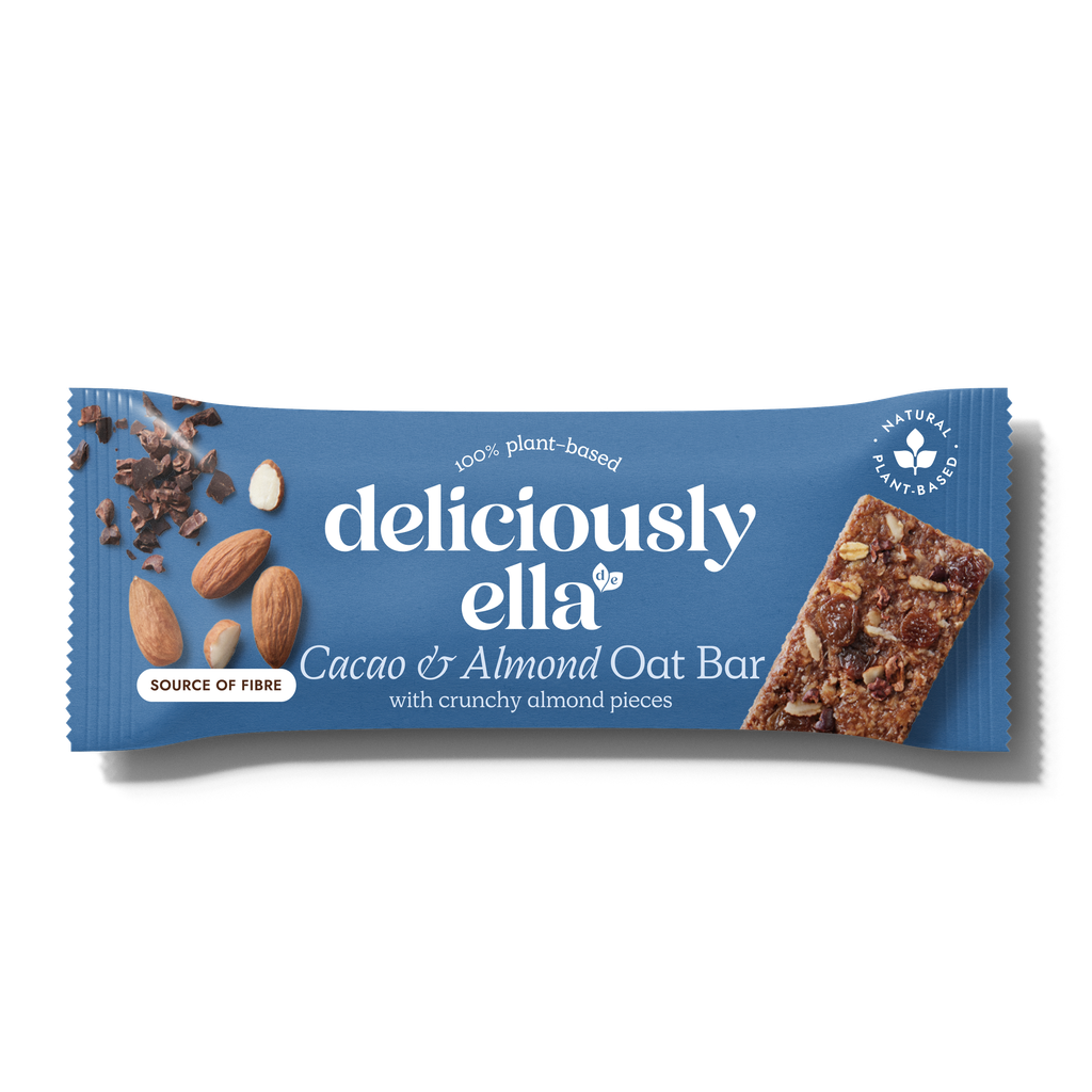 [20% OFF] Deliciously Ella Oat Bar - Cacao & Almond X 16 X 50g