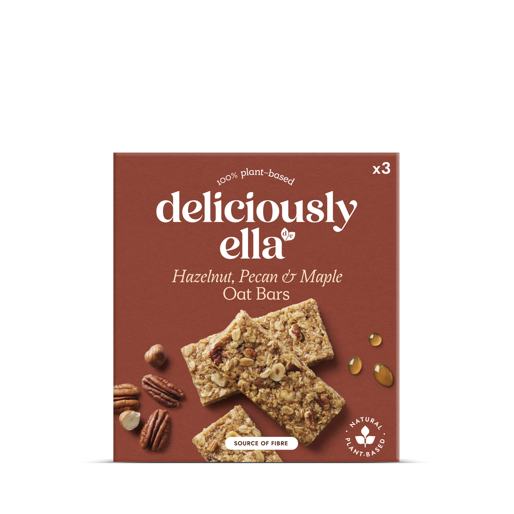 Deliciously Ella Oat Bar - MPK Hazelnut Pecan and Maple X 12 X (3x50g)
