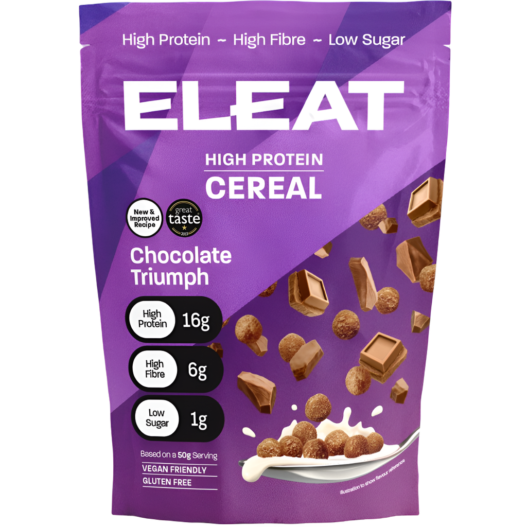 [20% OFF] Eleat High Protein Cereal - Chocolate X 5 X 250g