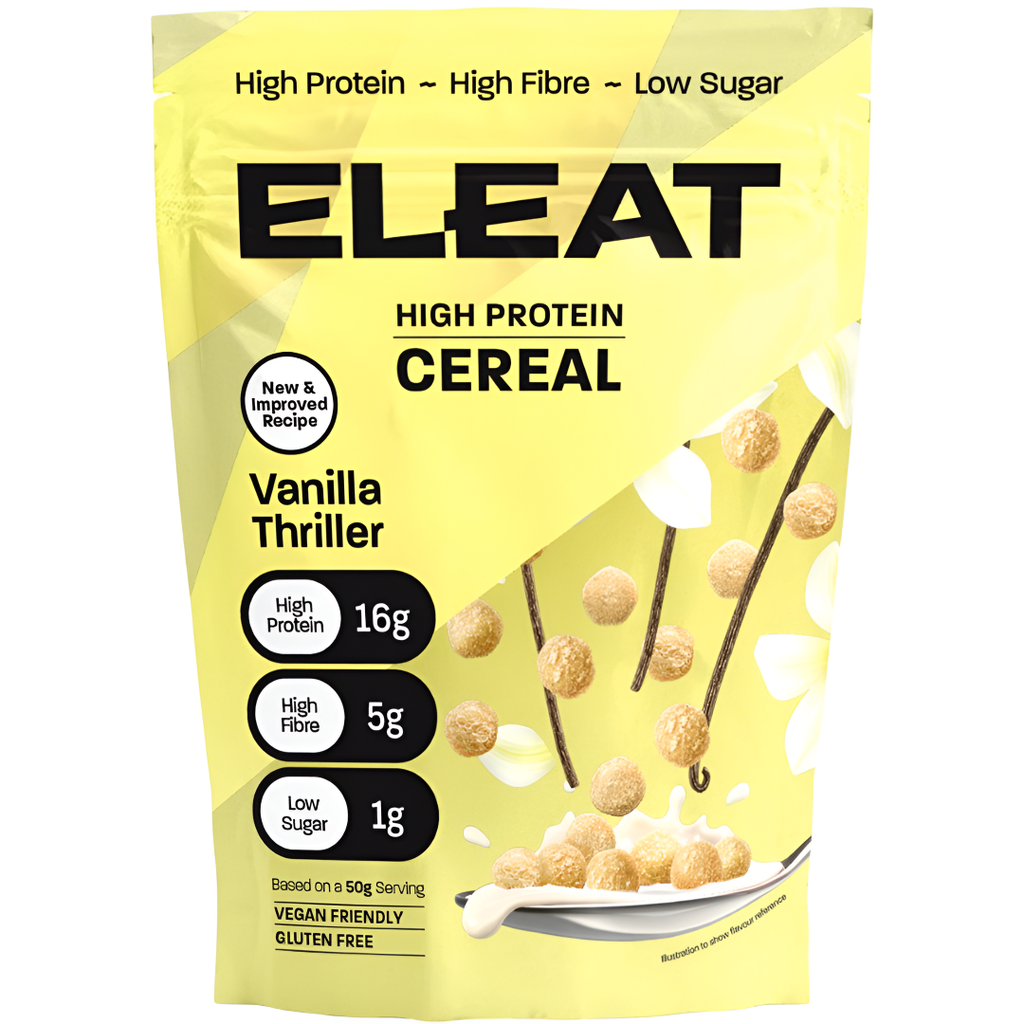 [PRODUCTION ISSUE] Eleat High Protein Cereal - Vanilla X 5 X 250g
