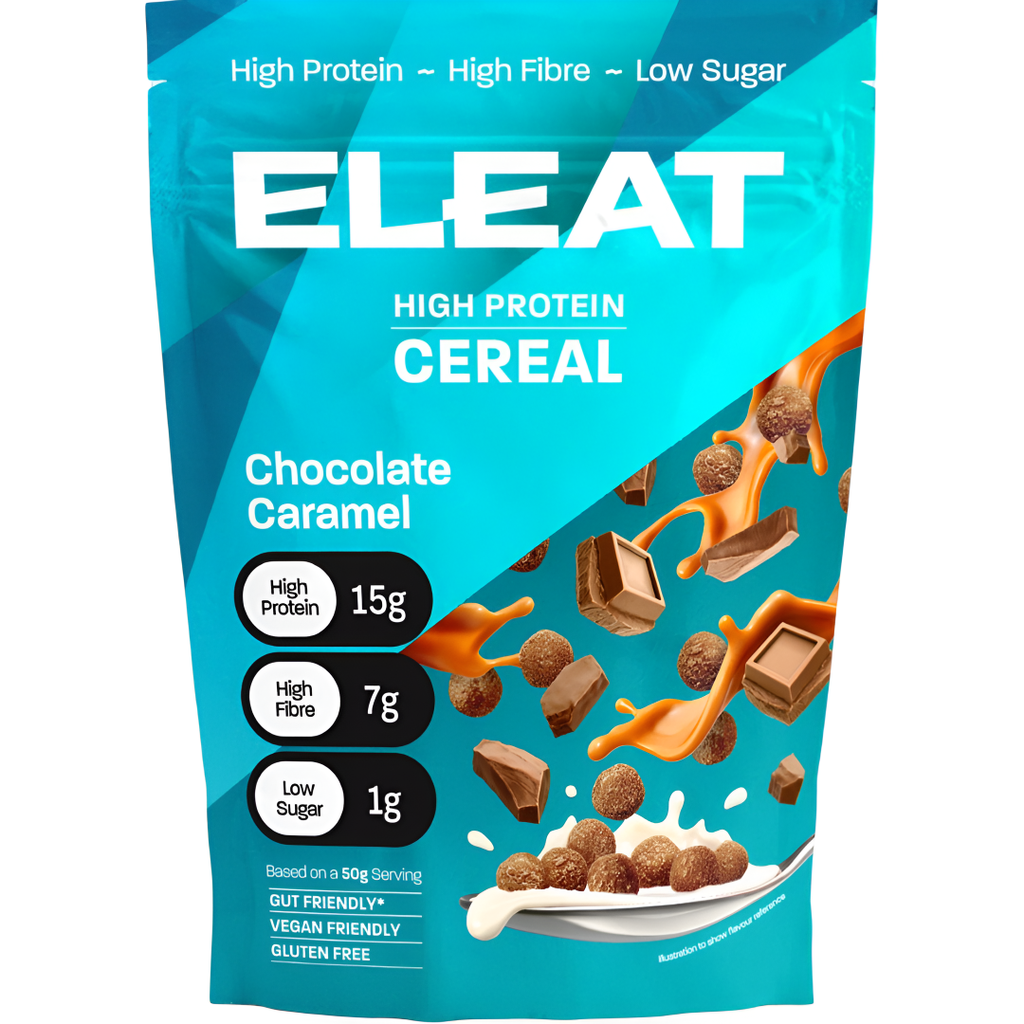 [PRODUCTION ISSUE] Eleat High Protein Cereal - Chocolate Caramel X 5 X 250g