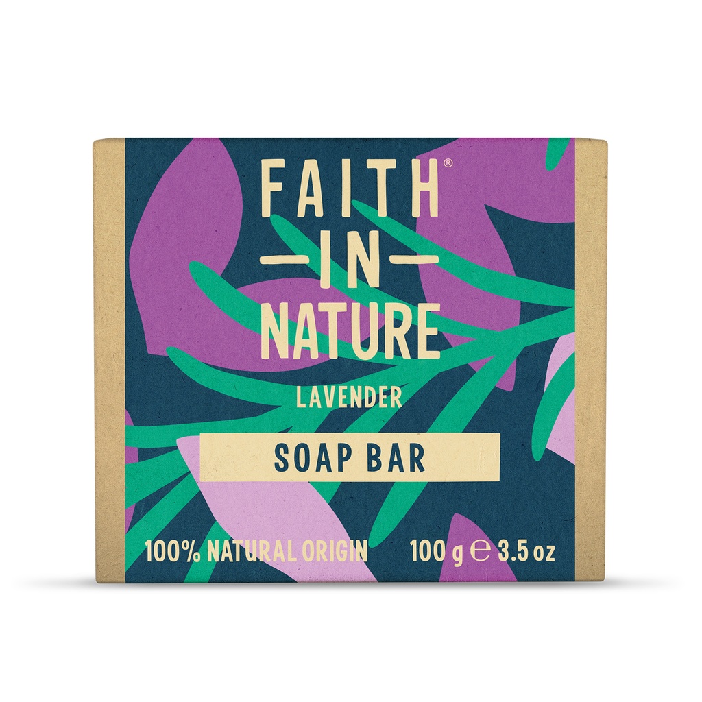 Faith In Nature Soap - Lavender X 6 X 100g