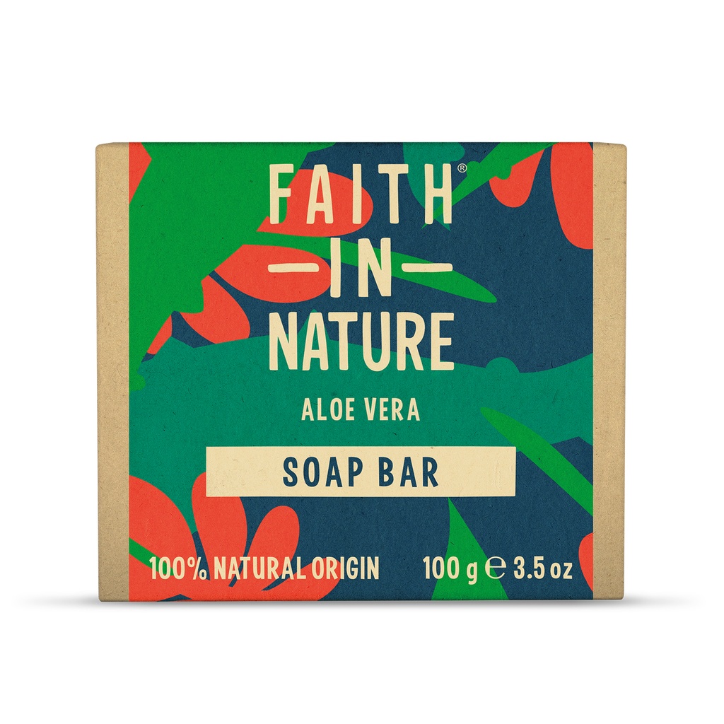 Faith In Nature Soap - Aloe Vera X 6 X 100g