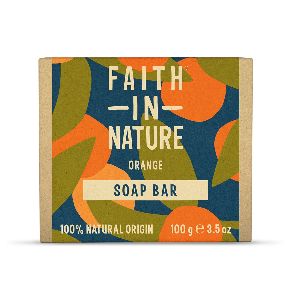 Faith In Nature Soap - Orange X 6 X 100g