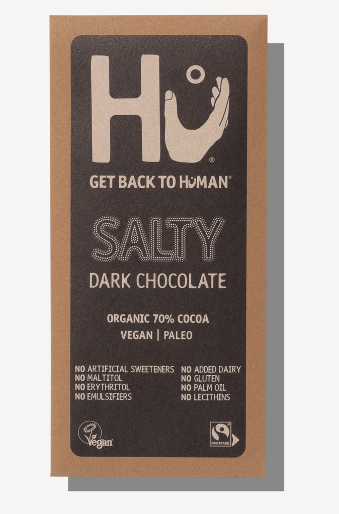 Hu Kitchen Vegan Chocolate - Salty Dark X 12 X 60g