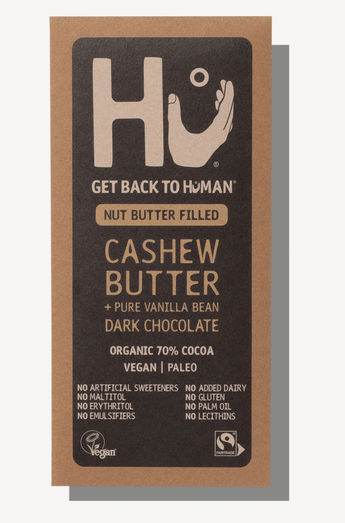 Hu Kitchen Vegan Chocolate - Cashew Butter & Vanilla Dark X 12 X 60g