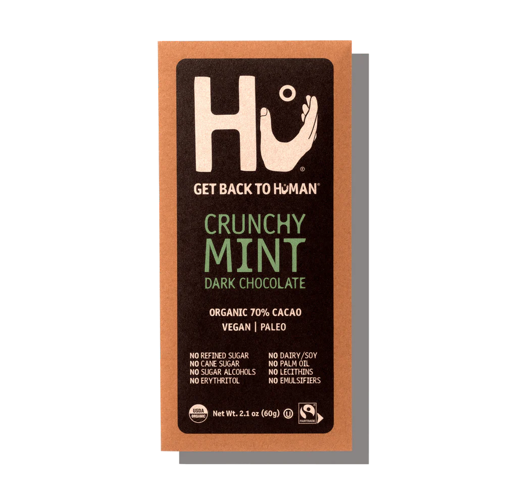 Hu Kitchen Vegan Chocolate - Mint Dark Chocolate X 12 X 60g