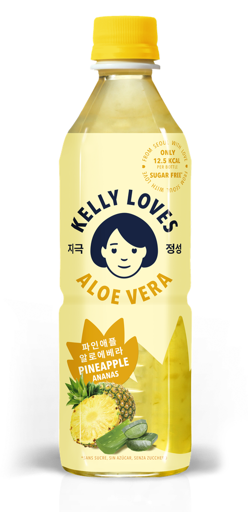 [20% OFF] Kelly Loves Drinks - Aloe vera Pinapple Juice X 20 X 500ml
