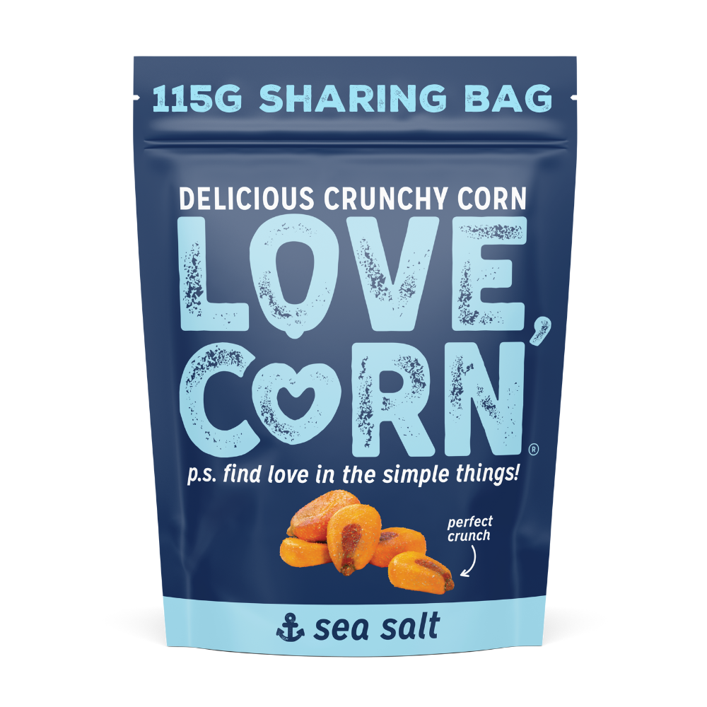 [20% OFF] Love Corn Snack - Sharing Sea Salt X 6 X 115g