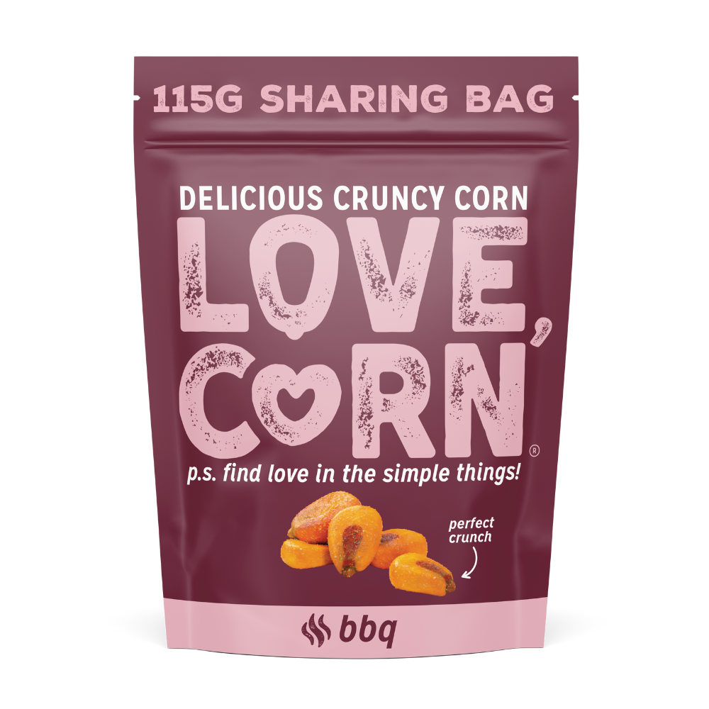 Love Corn Snack - Sharing BBQ X 6 X 115g