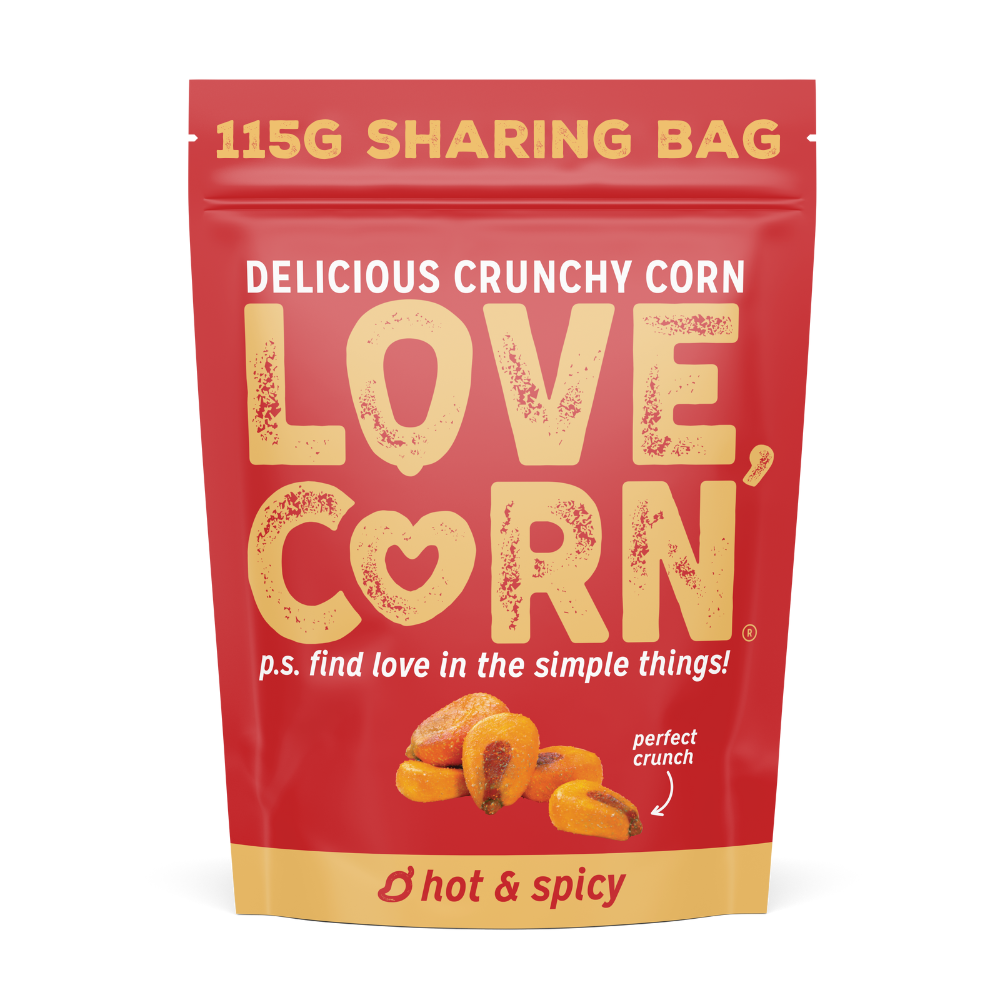 Love Corn Snack - Sharing Habanero X 6 X 115g
