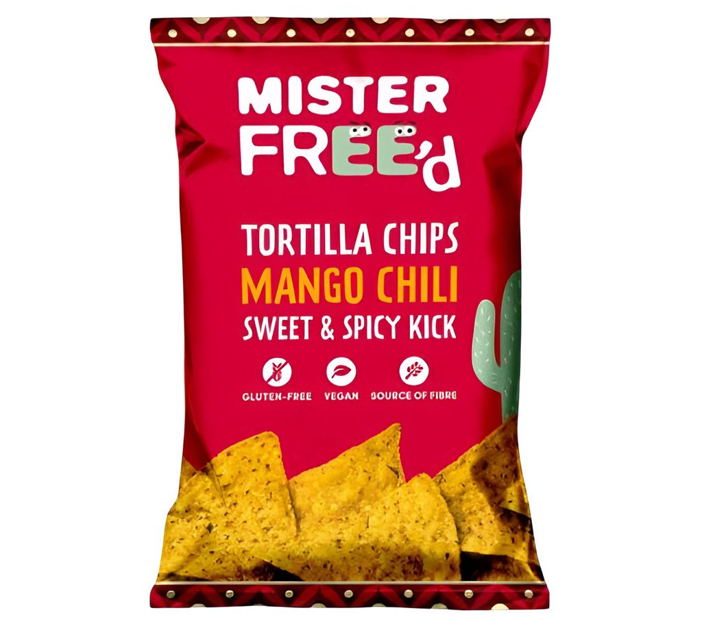 Mister Freed Tortilla Chips - Mango Chilli X 12 X 135g
