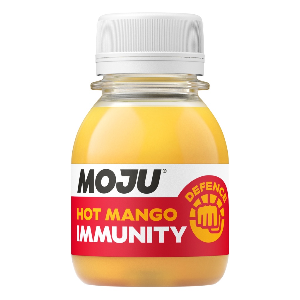 MOJU Health Shots - Hot Mango Immunity X 12 X 60ml