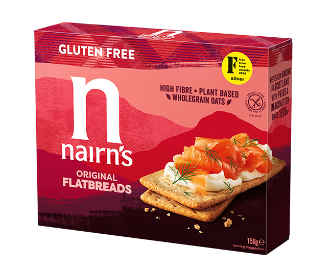 Nairns Gluten Free Flatbreads - Original X 6 X 150g