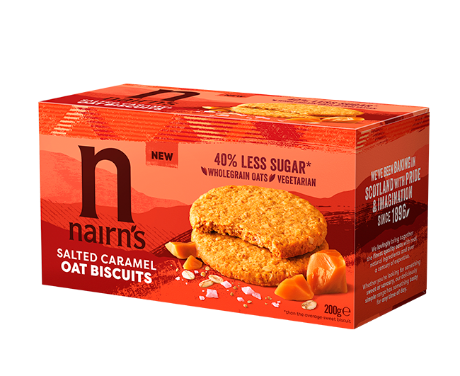 [20% OFF] Nairns Oat Biscuits - Salted Caramel X 6 X 200g