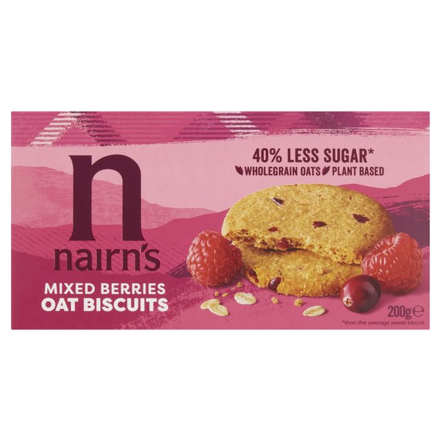 [20% OFF] Nairns Oat Biscuits - Mixed Berries X 10 X 200g