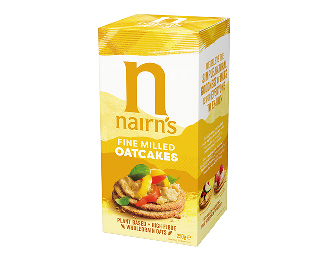 [20% OFF] Nairns Oatcakes - Fine Milled Oatcakes X 12 X 218g