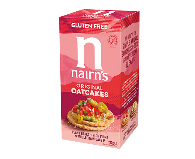 [20% OFF] Nairns Oatcakes - GLUTEN FREE Oatcakes Carton X 8 X 213g