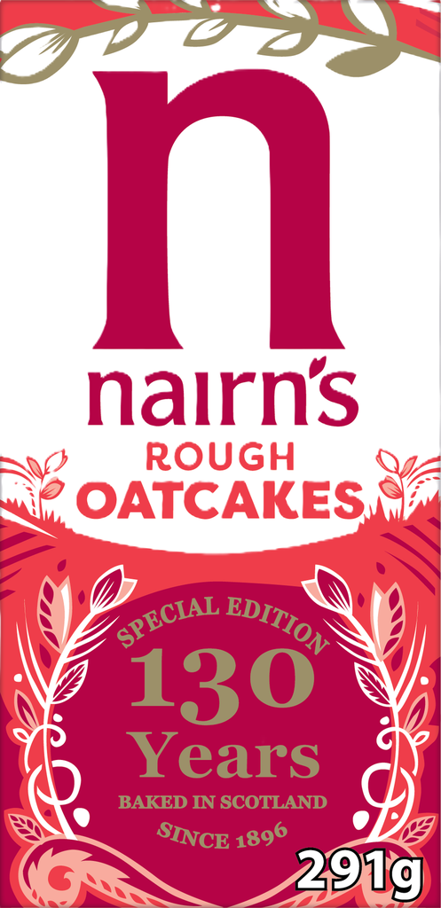 [20% OFF] Nairns Oatcakes - Rough Oatcakes X 10 X 291g