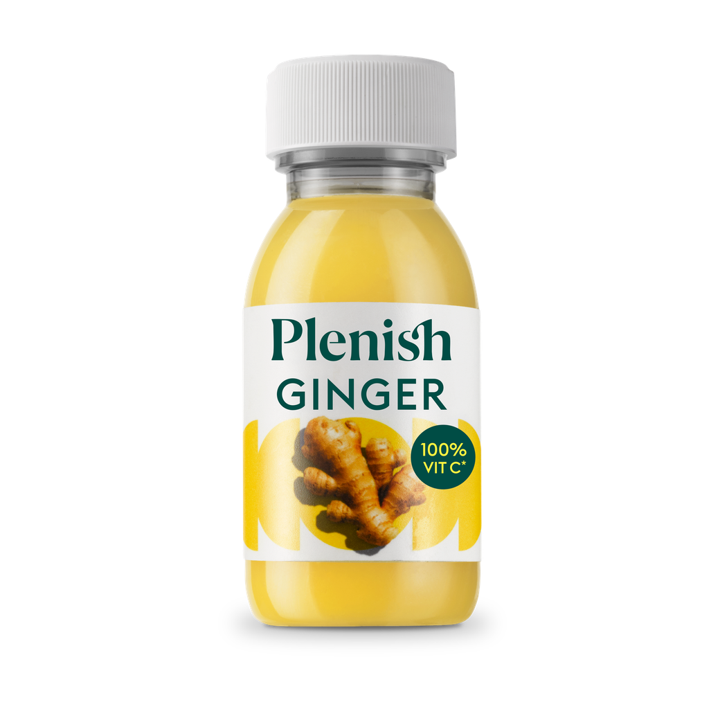 Plenish Juice Shots - CHILLED Ginger Immunity X 12 X 60ml