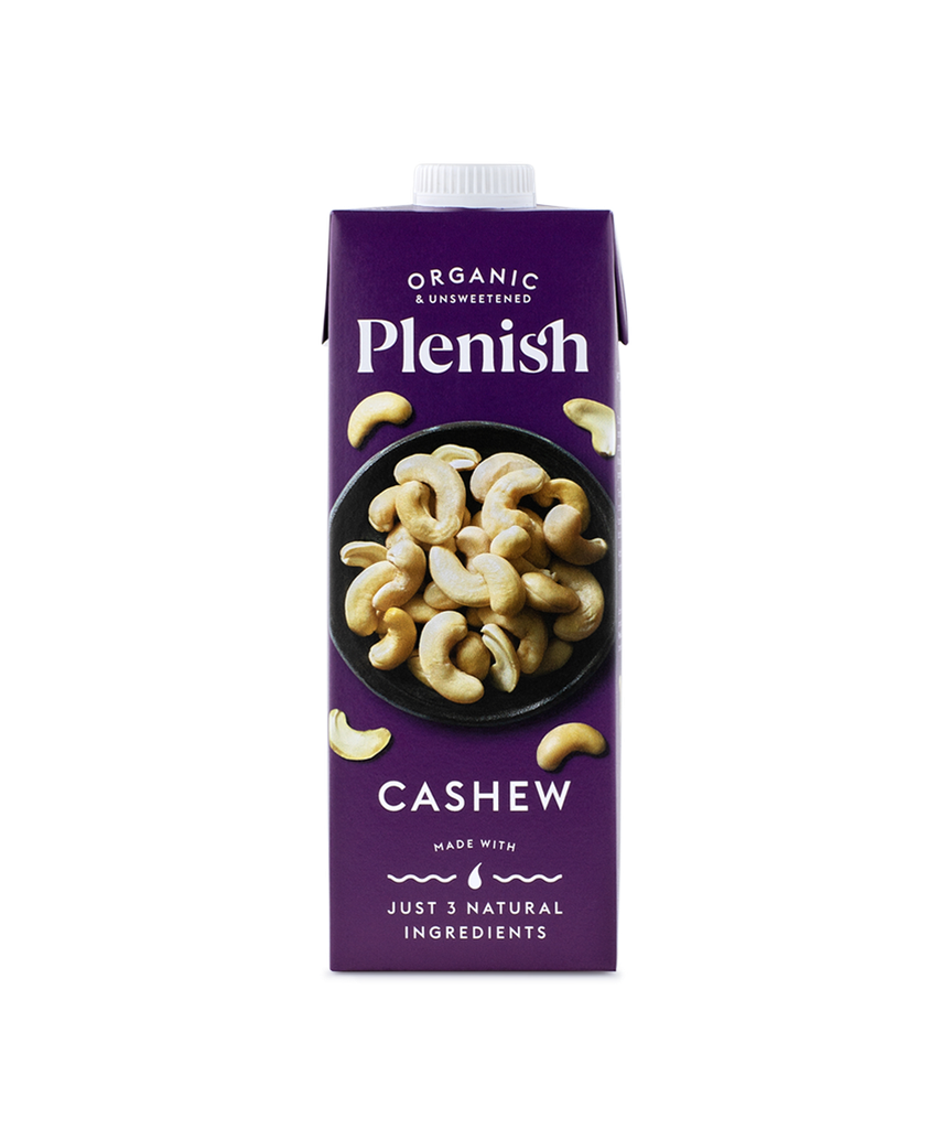 [20% OFF] Plenish Organic Plant Based Milk - Cashew X 8 X 1L