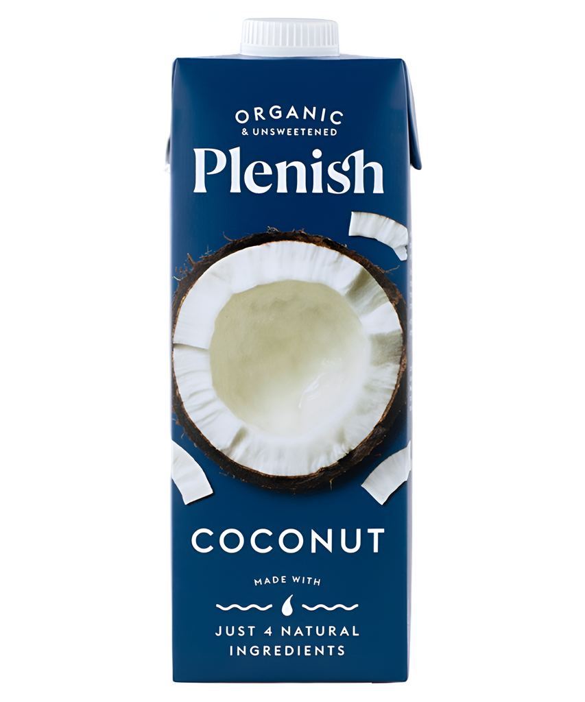 Plenish Organic Plant Based Milk - Coconut X 8 X 1L