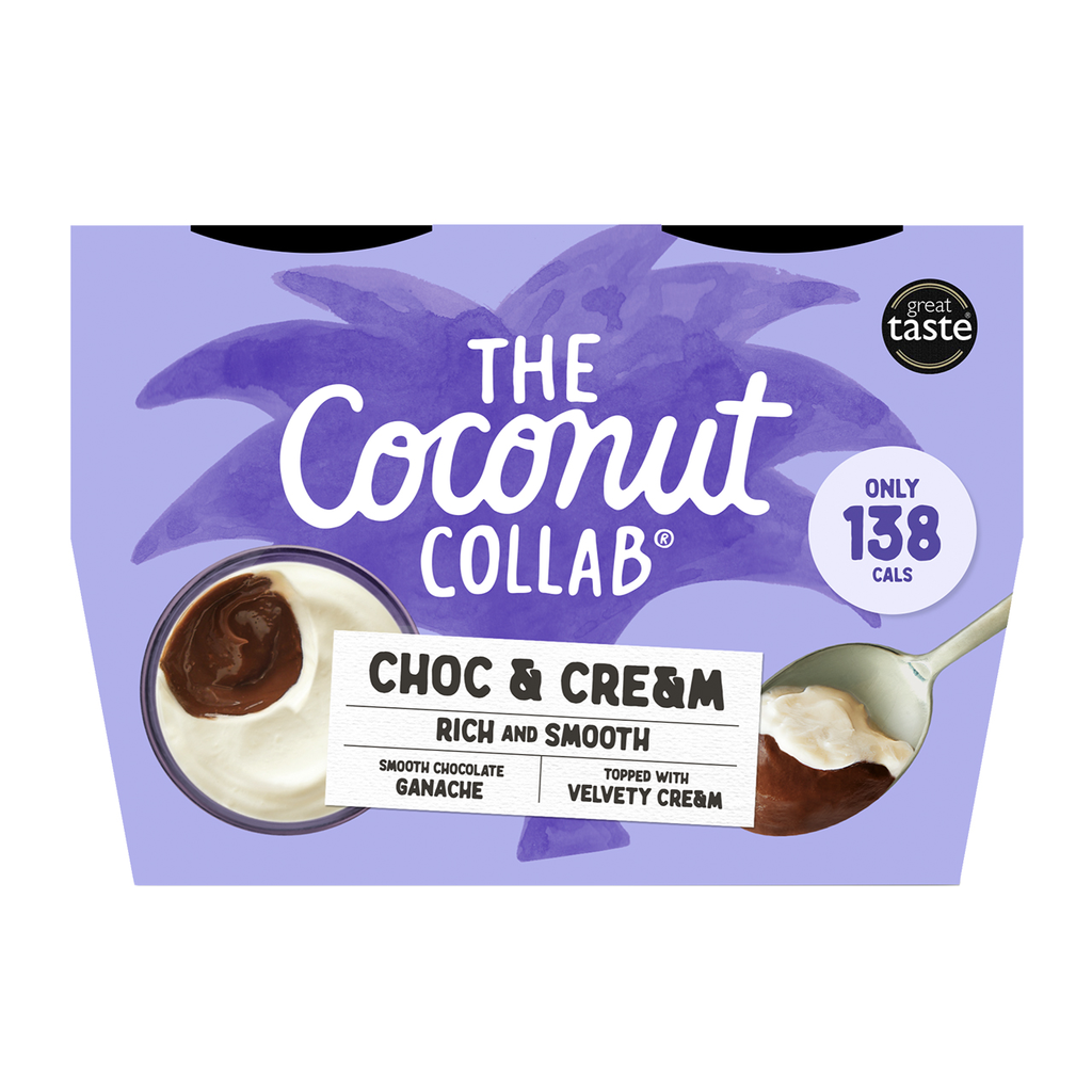 The Coconut Collaborative Dessert - Chocolate & Cre&m (4x60g) 240g