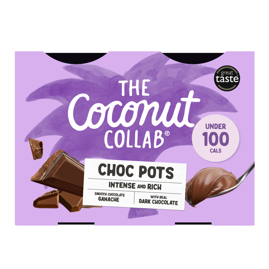 The Coconut Collaborative Dessert - Little Chocolate Pots (4x45g) 180g