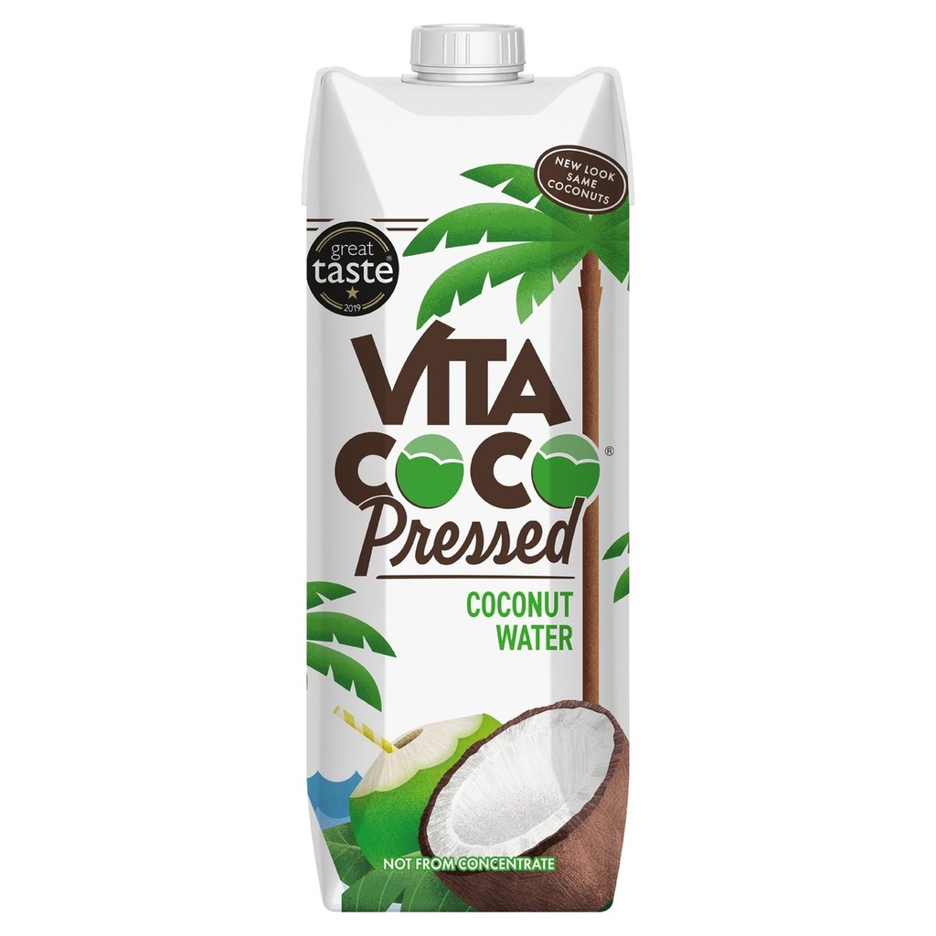 [21% OFF] Vita Coco Coconut Water - LARGE Pressed X 6 X 1L