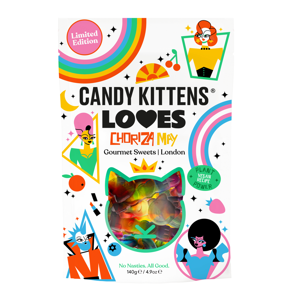 Candy Kittens Gourmies - Limited Edition Loves X 10 X 140g
