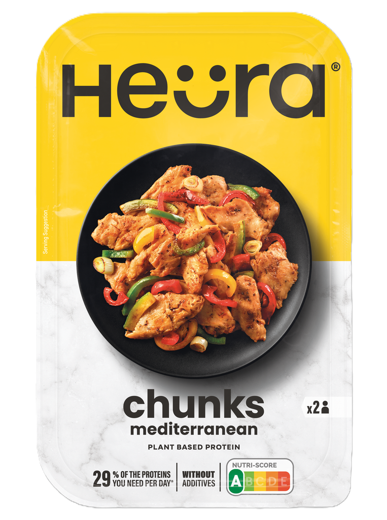 Heura Plant Based Meat - Chickn Pieces Mediterranean 160g