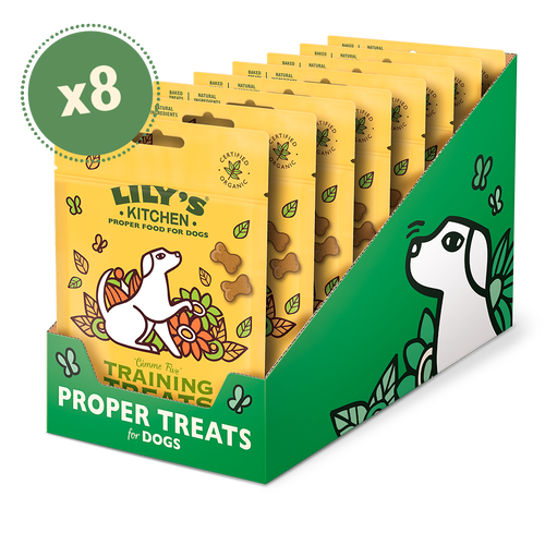 Lilys Kitchen Pet Food - DOG Training Treats DTT80 X 8 X 80g