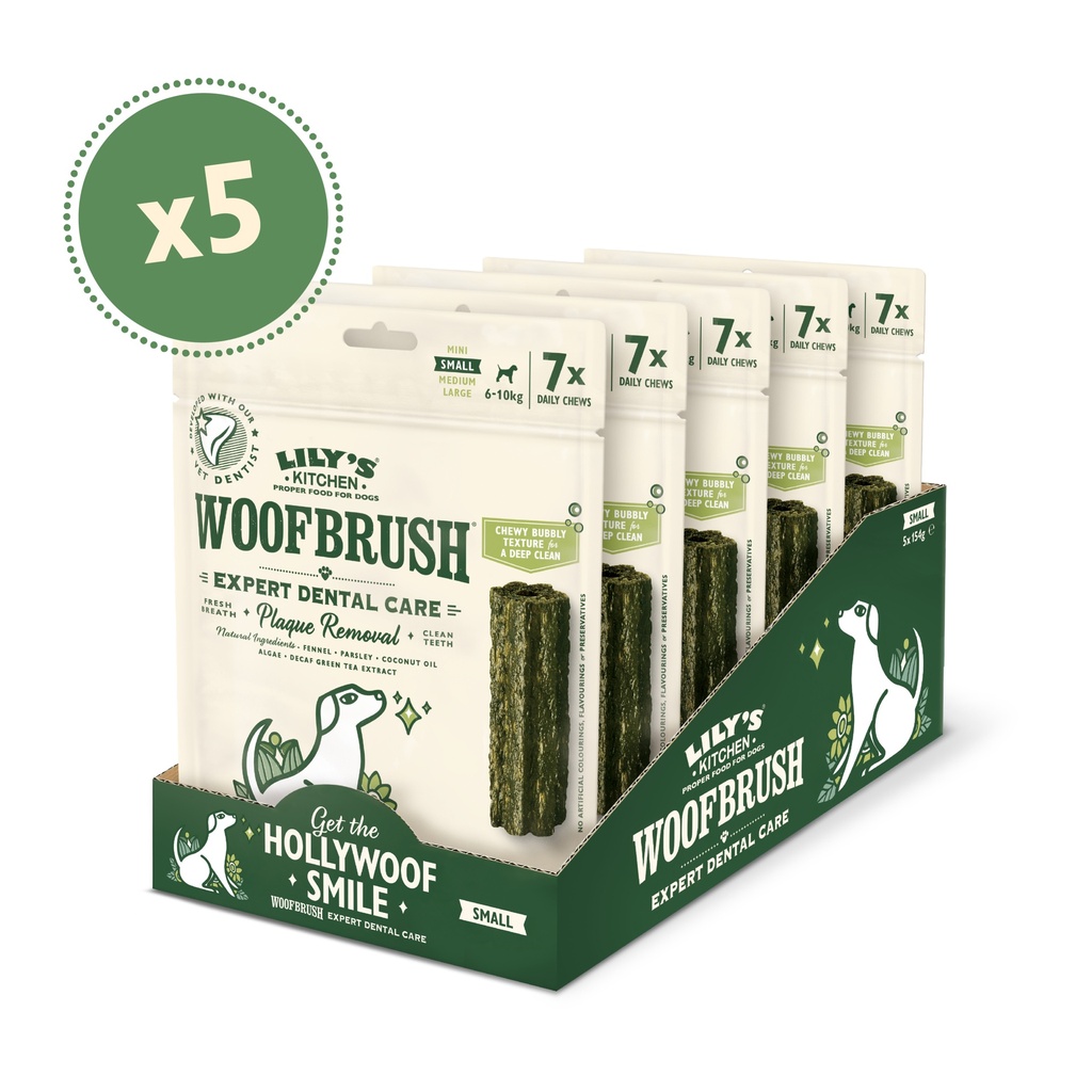 [25% OFF] Lilys Kitchen Pet Food Multipack - DOG Woofbrush Small DDTLS07 X 5 X (7x22g)