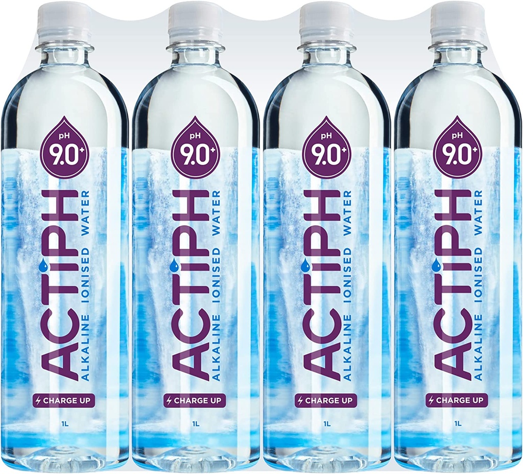 Actiph Alkaline PH 9 Water - BOTTLE LARGE 12 X 1L