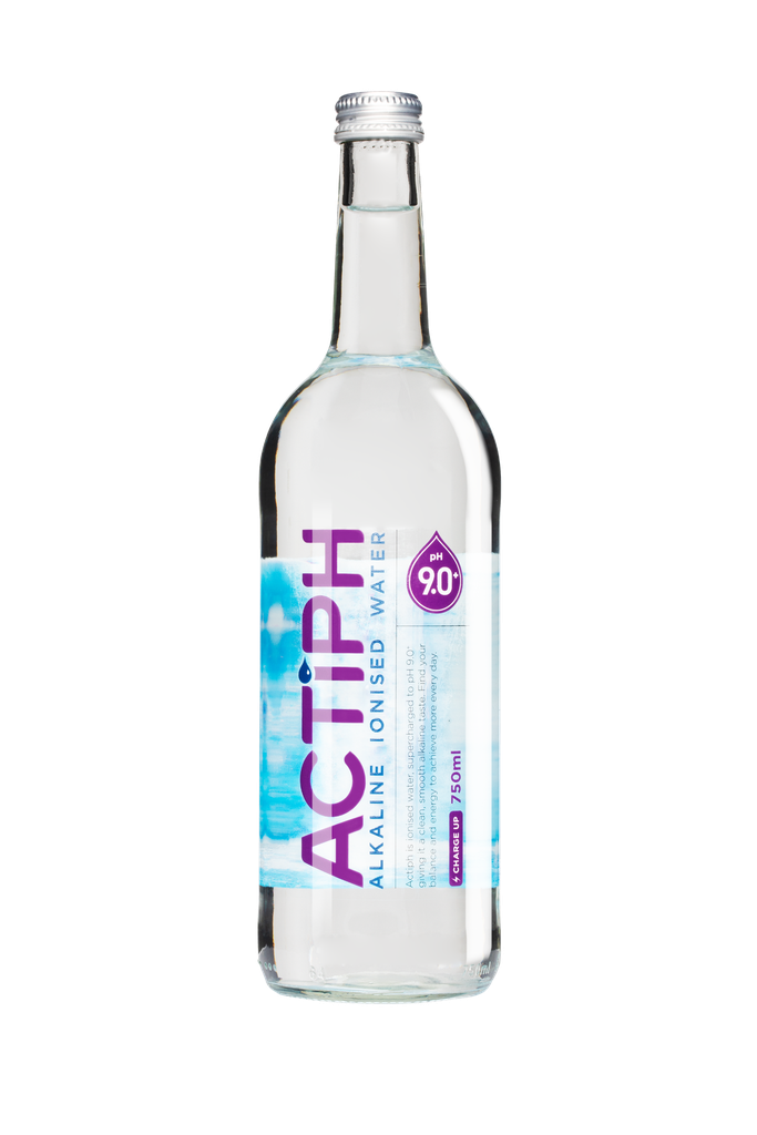Actiph Alkaline PH 9 Water - GLASS MEDIUM X 12 X 750ml