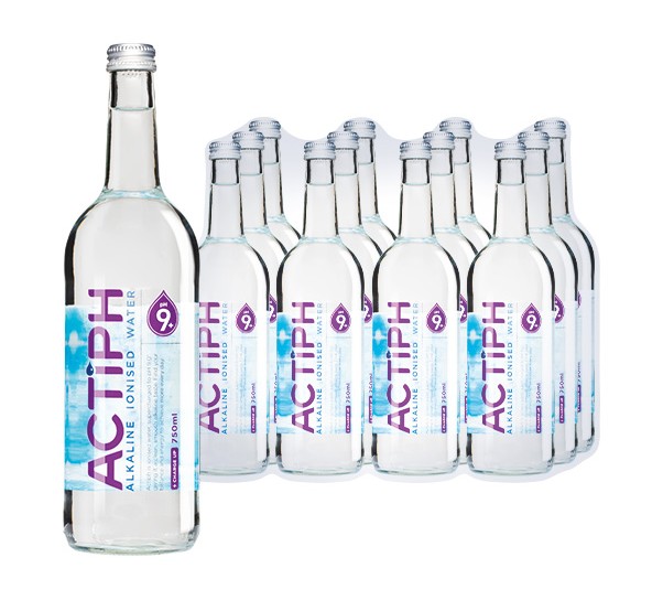 Actiph Alkaline PH 9 Water - GLASS MEDIUM X 12 X 750ml