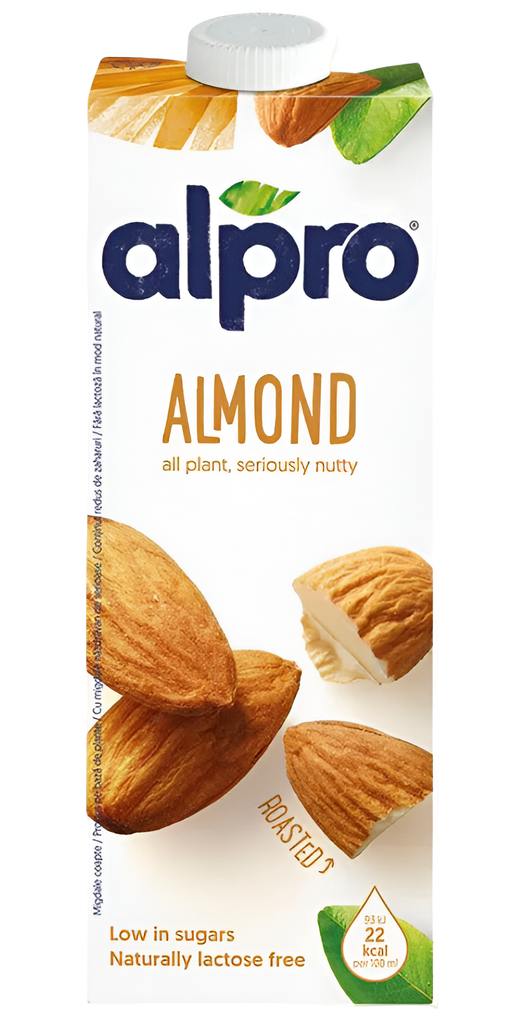Alpro Plant Based Milk - Almond Drink X 8 X 1L