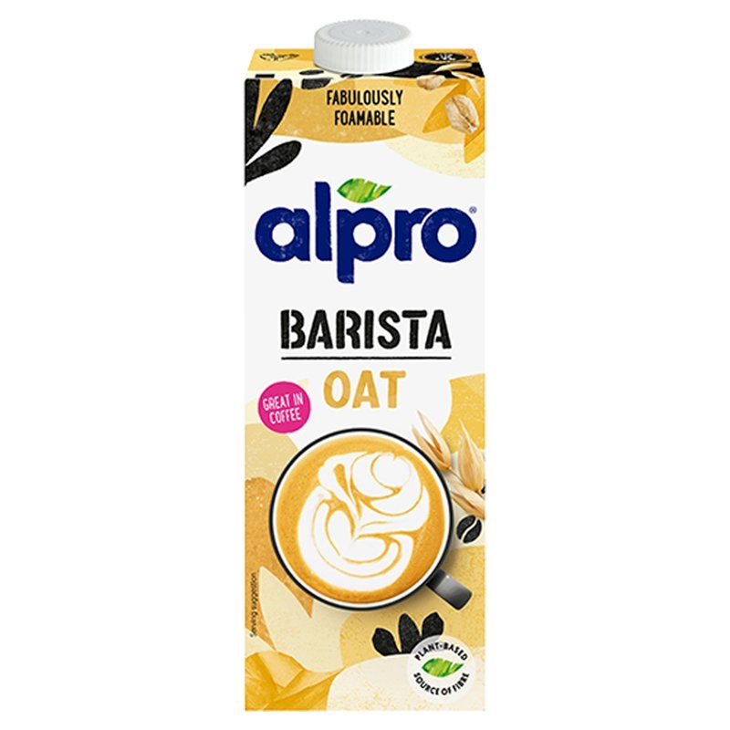Alpro Plant Based Milk - Barista Oat X 8 X 1L