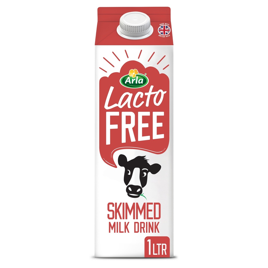 [PRE-ORDER] ARLA Lactose Free Milk CHILLED - Skimmed X 6 X 1L