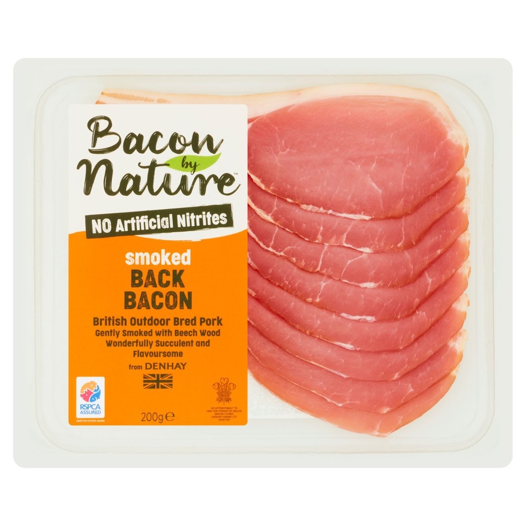 Bacon by Nature - Smoked Back 200g