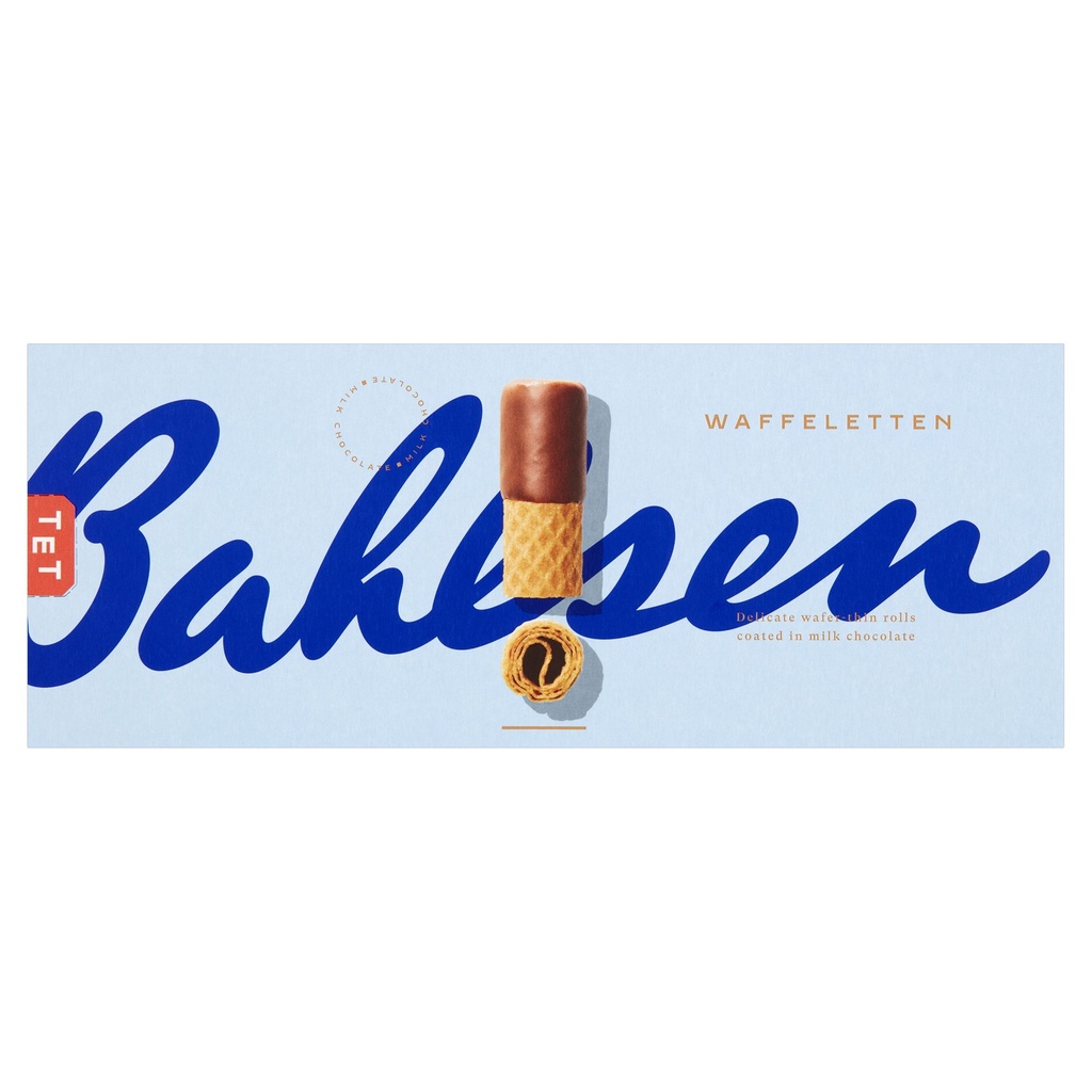 Bahlsen Biscuits - Milk Waffeletten X 12 X 100g