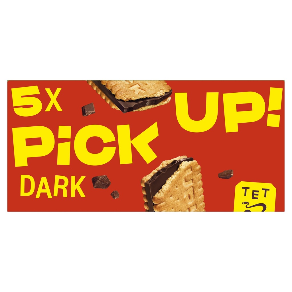 Bahlsen Pick Up Biscuit Bars - Dark Chocolate 5pc X 14 X 140g