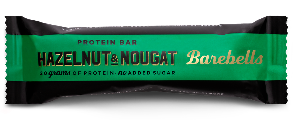 Barebells Protein Bar - Original Hazelnut and Nougat X 12 X 55g