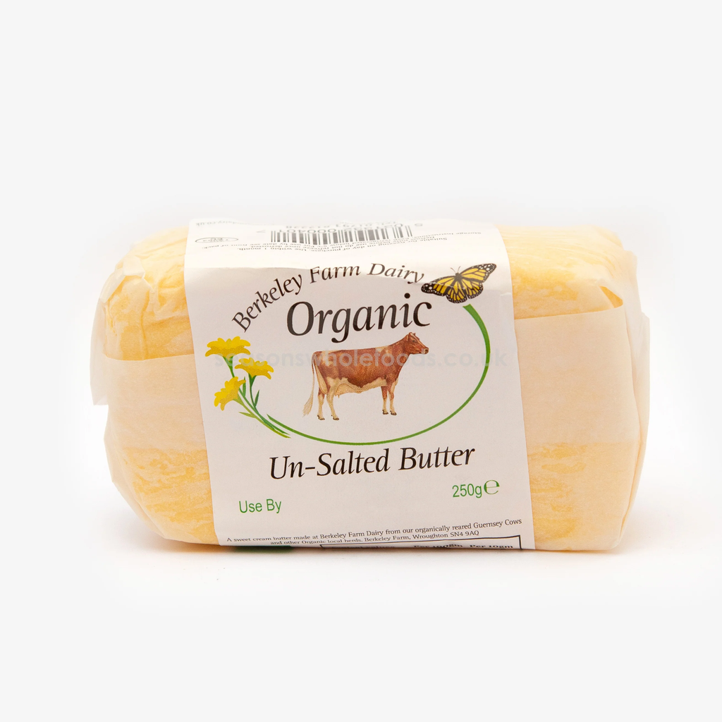 Berkeley Farm Dairy Organic Butter - Unsalted 250g