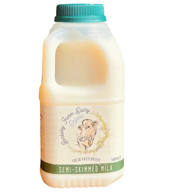 [10% OFF] Berkeley Farm Dairy Organic Milk - Semi Skimmed X 6 X 500ml