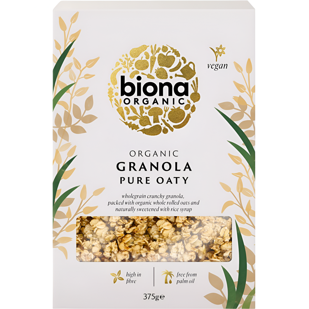 Biona Organic Granola - Pure Oaty X 6 X 375g