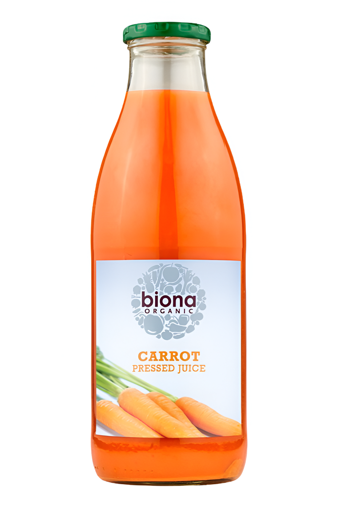Biona Organic Pressed Veg Juice - Carrot X 6 X 750ml