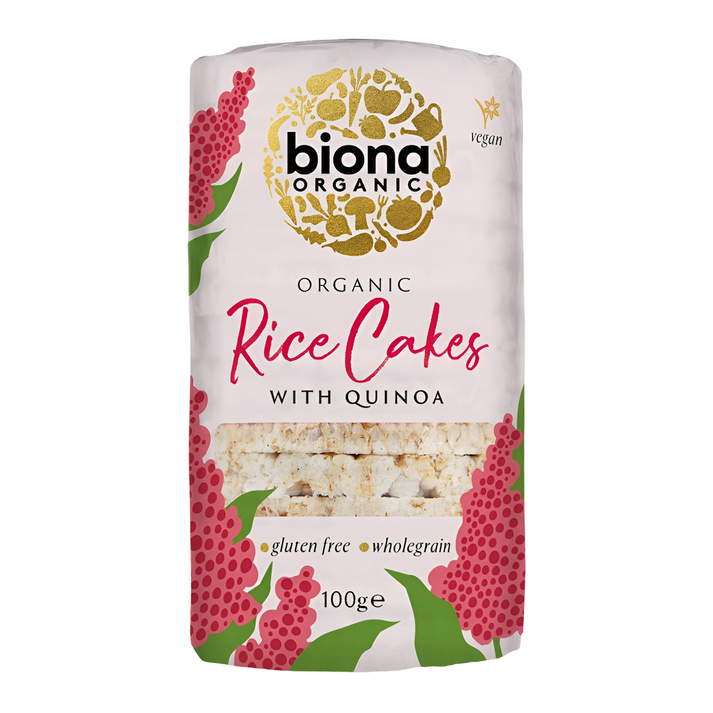 Biona Organic Rice Cakes - Quinoa 100g