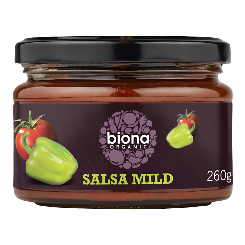 Biona Organic Salsa Dip - Mild X 6 X 260g